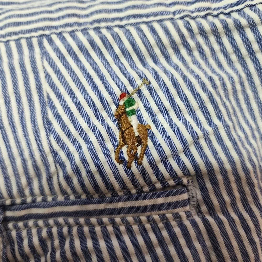 POLO‎ RALPH LAUREN SEERSUCKER SHORTS SIZE 40